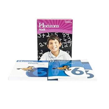 Hardcover Horizons 6th Grade Math Box Set Book