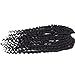 Passion Twist Crochet Braids Hair 9 Packs 10 Inch Pre-twisted Short Passion Twist Hair Pre Looped Curly Braids Hair Passion Twists Synthetic Braiding Hair Extensions (10 Inch (Pack of 9), 1B#)