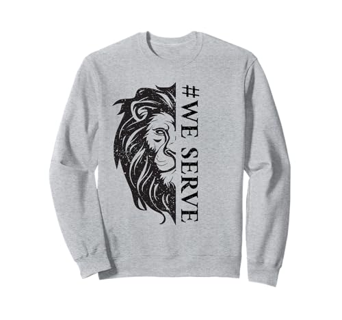 We Serve Lions Vintage Club Sweatshirt