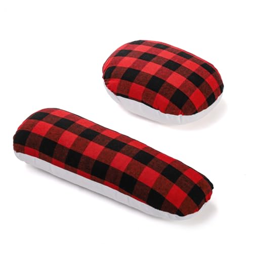 WRINGKIT 2 Pack Tailor's Ham, Solid Seam Roll Set, Linen