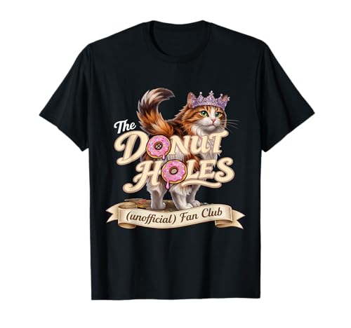 The Donut Cat Fan Funny Cats Meme T-Shirt