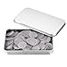 200 Pieces Pipe Screens, 100% Stainless Steel Pipe Screen Filters, 3/4 Inch (0.75") Pipe Screen with Metal Storage Box