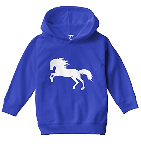 Tcombo Horse Silhouette - Pony Horsey Toddler/Youth Fleece Hoodie2