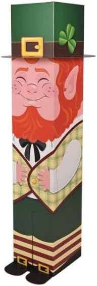 Leprechaun Prop - Cardstock Decorative Cutout for St. Patrick's Day Celebrations