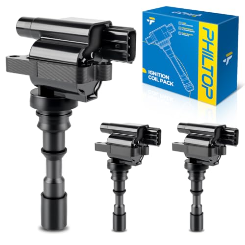 Image of PHILTOP 3 Pack Ignition Coil UF439 Fit for Hyundai Santa Fe XG350 Amanti