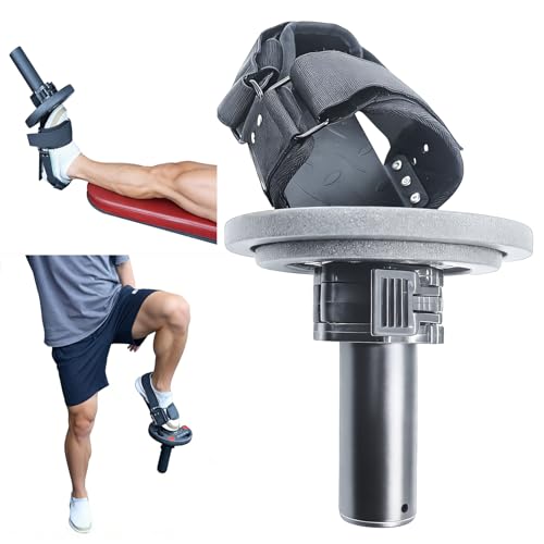 AHTAPFON Solo Tib Bar Tibialis Trainer Tibialis Bar Knees Over Toes Equipment Tibialis Raise Tibia Dorsi Calf Workout Machine Calves Workout Equipment Fit 1 inch Weight Plates (25mm Dia Rod)