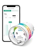 【Suivi de la consommation d'énergie :】La prise connectée intègre un système de suivi de la consommation d'énergie. Grâce à l'application Smart Life, vous pouvez suivre en temps réel la consommation de vos appareils électroménagers et contrôler à distance les appareils non connectés. Vous pouvez ainsi réaliser des économies d'énergie et maîtriser votre consommation électrique.