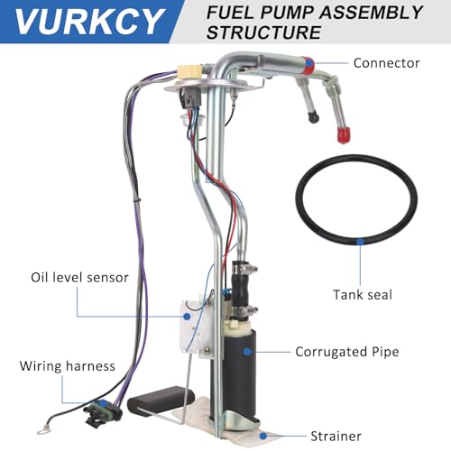 image for Vurkcy Electric Fuel Pump Assembly Compatible with Chevrolet Chevy & G