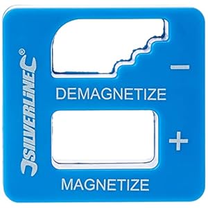Silverline 245116 Magnetiser/Demagnetiser 50 x 50 x 30 mm