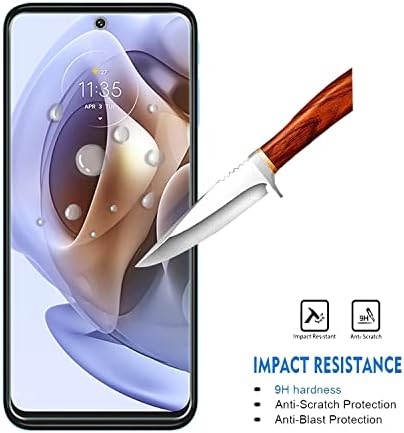 Natbok [3 Pack Compatible with Motorola Moto G31/G41/G71 5G Screen Protector, Anti-scratching,Ultra-Clear, 9H Hardness,Case Friendly,Tempered Glass Protective Film for Moto G31