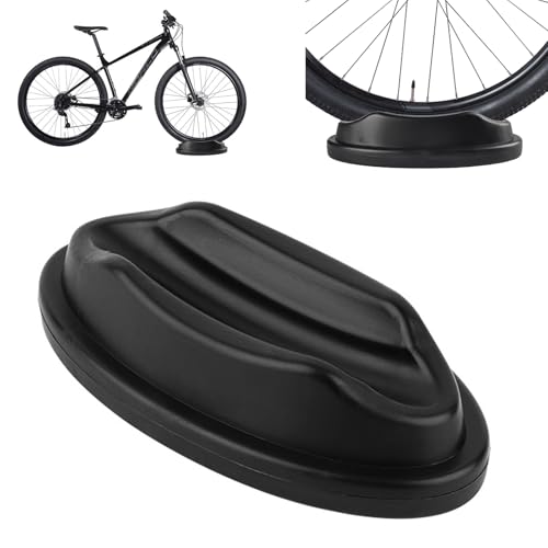 Supporto per ruota anteriore del rullo per bicicletta: il supporto per rullo per bicicletta ha un'imbottitura protettiva sul fondo per proteggere i pavimenti da graffi e ammaccature. Grazie al fondo imbottito, il supporto per ruota della bicicletta impedisce lo scivolamento e protegge il rivestimento del pavimento da eventuali danni. Il nostro supporto per la ruota anteriore della bicicletta è appositamente progettato per consentirti di allenarti in modo sicuro ed efficiente