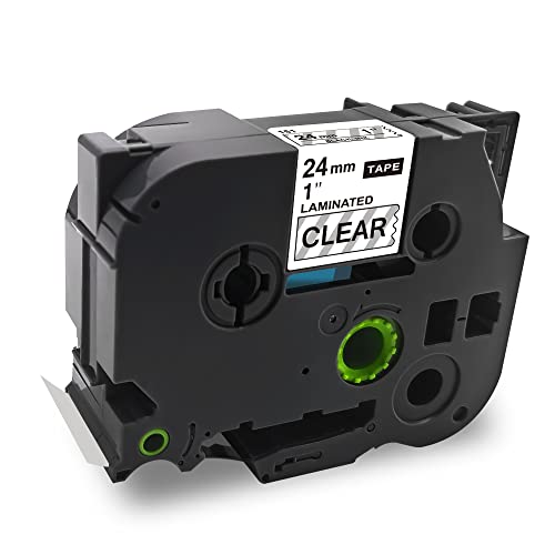 HeeMee Tze�e�[�v �݊��i �u���U�[�p 24mm���yTze-151�E�����n�������E�P�i�z8m�� �s�[�^�b�`�e�[�v P-touch ���~�l�[�g�e�[�v �h�� ���S�� �����O�V�[�� �����p�i�iTze-151�E1�j