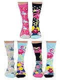  United Oddsocks Go Flamingo Socken für Damen, Größe 37-42 EU / 3–8 UK