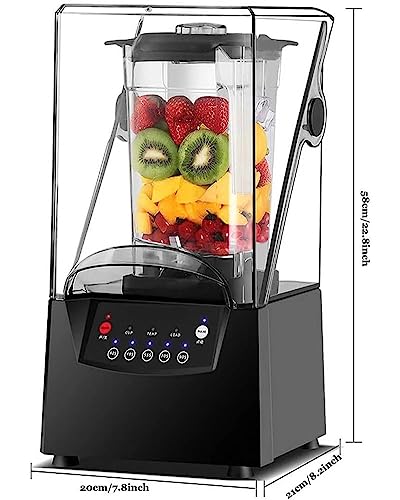 Mélangeur de table 17000 tr/min à 5 vitesses pour glace pilée parfaite - 8