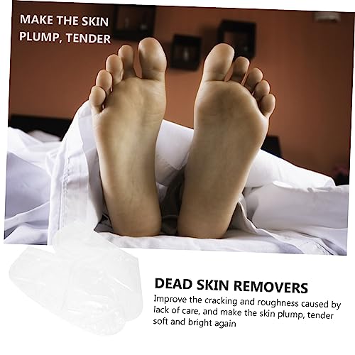 FRCOLOR 6 Pares De Máscara Para Os Pés Máscaras Úteis Para Os Pés Botas Para Descascar Os Pés Remove