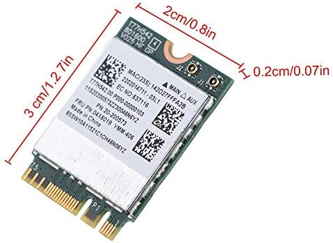 ASHATA WIFI Card, Dual Band 2.4G/5G 433Mpbs Network NGFF Wireless WIFI Card for Lenovo