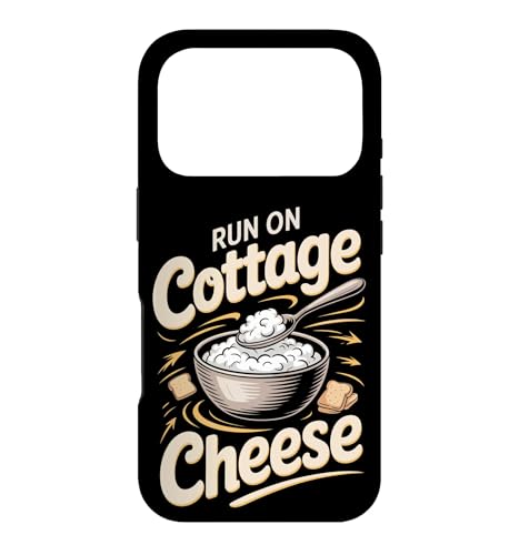 Run On Cottage Cheese Protein Fuel Case for iPhone 17 Pro