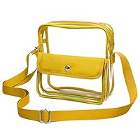 Algopix Similar Product 5 - Clear Purse iSPECLE Clear Stadium Bag