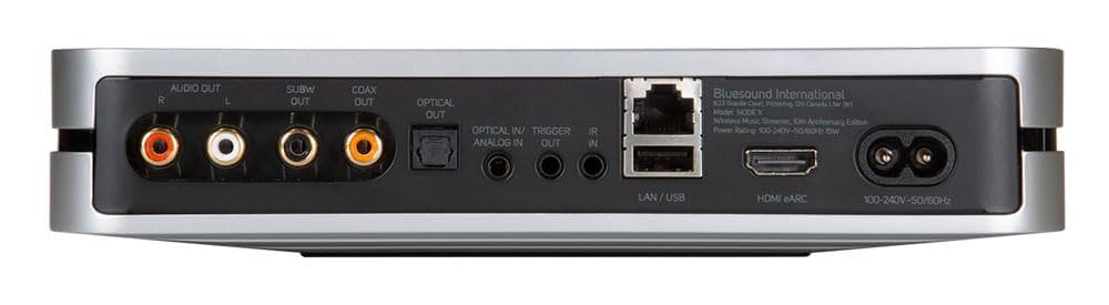 BlueSound NODE-X ネットワークストリーマー 10周年記念限定商品 Amazon.co.jp: BlueSound NODE-X ネットワークストリーマー限定