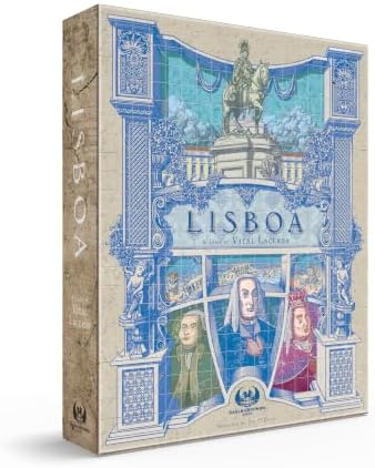 EAGLE-GRYPHON GAMES Lisboa Deluxe Edition: By Vital Lacerda - Eurogame, 1-4 Players, Ages 14+