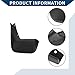 Hihaha Mud Flaps Splash Guards W/Mount Accessories for Land Rover Discovery 5 2017-2019 Front Rear Mud Guards 1 Set