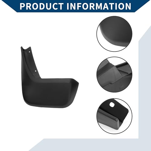 Image of Mud Flaps Splash Guards W /Mount Accessories for Land Rover Discovery 5 2017-2019 Front Rear Mud Guards 1 Set