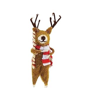 Primitivesbykathyreindeercandycanecritterornament Urban Country Home Decor Primitives by kathy reindeer candy cane critter ornament urban country home decor