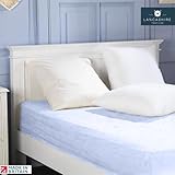 Lancashire Textiles Feather Pillows 65x65 cm, European Square Continental Pillows, Duck Feather Cushion Inners, Cotton Casing, 2 Pack, Hotel-Quality Luxury Bed Pillow - Image 5