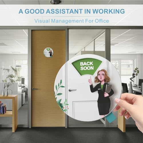 Büro Türschild, Bitte Nicht Stören, Bitte Anklopfen, Nicht Im Büro, Hereinspaziert und In Einer Besprechung Schilder, Perfekter Partner für Home-Office, Büro und Kabine (Assistent)
