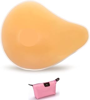 Silicone Breast Forms Women Mastectomy Prosthesis Breast Concave Bra Pad Spiral Shape One Piece