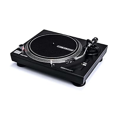 Reloop Professional Belt Drive Turntable System RP-1000-MK2, Black