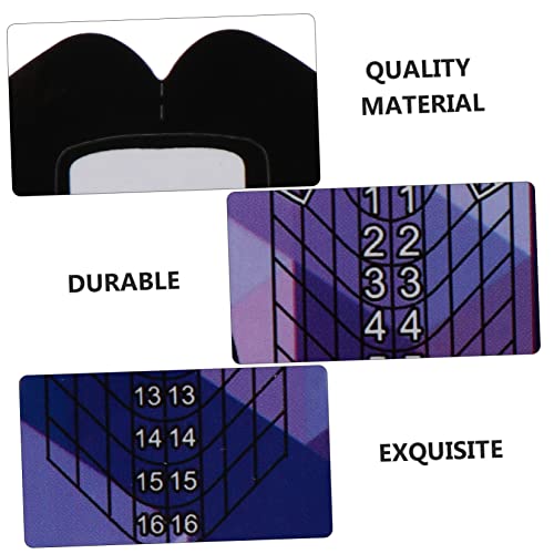 FOMIYES Suporte De Papel De Extensão De Arte De 200 Peças Ferramenta De Francesa Ferramenta De Conju