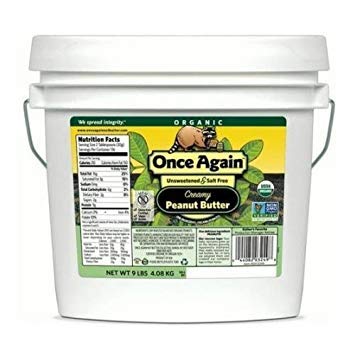 100% Organic Smooth No Salt Peanut Butter
