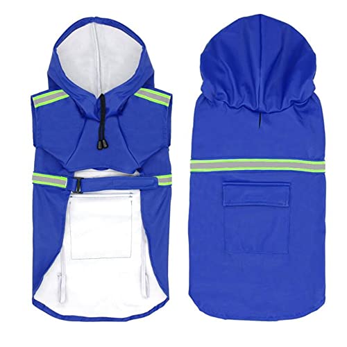 Veste imperméable tendance pour chiens de taille S à 5XL jaune chic