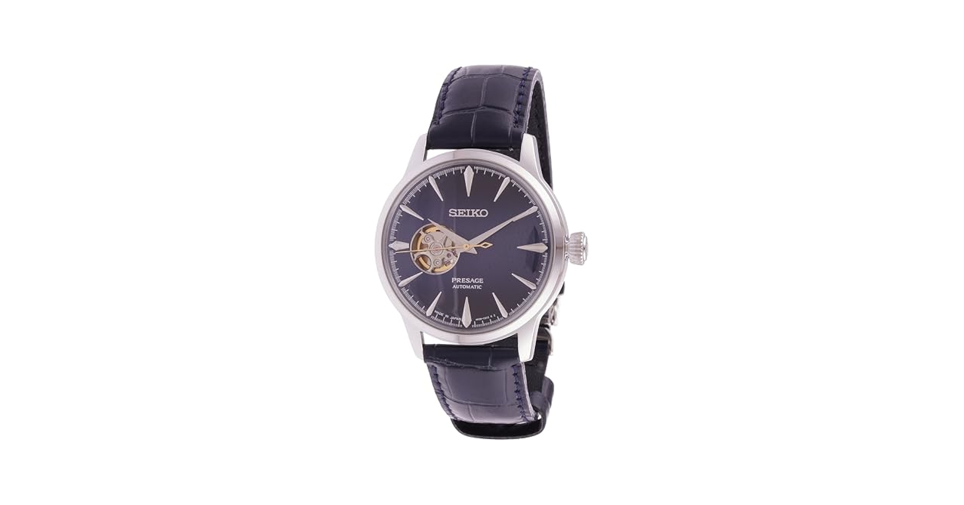 Amazon.com: SEIKO Presage Cocktail Time Blue Moon Open Heart