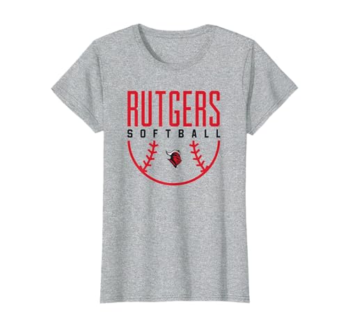 Rutgers University Scarlet Knights Softball Arch T-Shirt