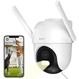 【4MP-Auflösung & Dual-WLAN-Bänder】Die Hundekamera bietet einen ultraklaren 2,5K-4MP-Livestream. Diese WLAN-Kamera funktioniert sowohl im 2,4-GHz- als auch im 5-GHz-Band, um ein stärkeres Signal und eine schnellere WLAN-Verbindung bereitzustellen