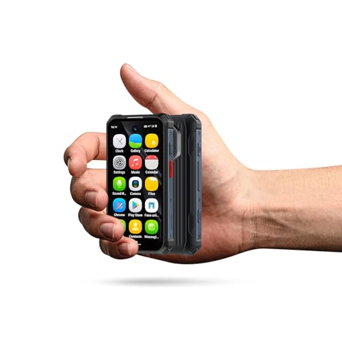 YOHOPE Mini-Smartphone, Android 12, telefono robusto impermeabile IP68, 6 GB