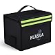 FLASLD Feuerfeste, explosionssichere Lipo Tasche – 22 x 17 x 15 cm mit exklusivem Ladeanschluss – reflektierend, um bei Nacht schnell zu Finden
