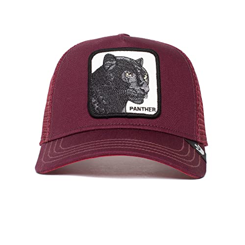 Goorin Bros. Mens The Farm A-Frame Trucker Cap Baseball Cap Trucker-Panther-Maroon-#27170 One Size
