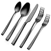 Matte Black Silverware Set EIUBUIE 40 Piece Premium Stainless Steel Black Cutlery Set for 8 Matte Flatware Set Black Kitchen Utensils Sets Include Forks Spoons Knives