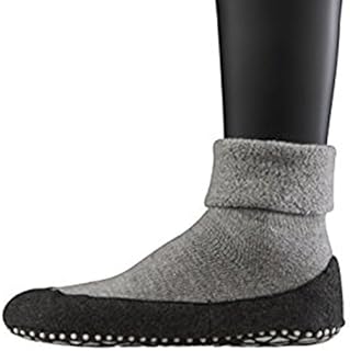 FALKE Cosyshoe 10560 Unisex - dziecięce skarpety jasnoszare 3400 (25/26)