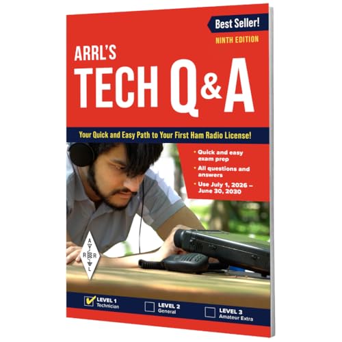 ARRL's Tech Q&A 9th Edition – Quick and Easy Path to Your First Ham Radio License