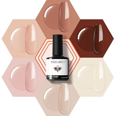 Modelones Nude Gel Nail Polish Set Cover