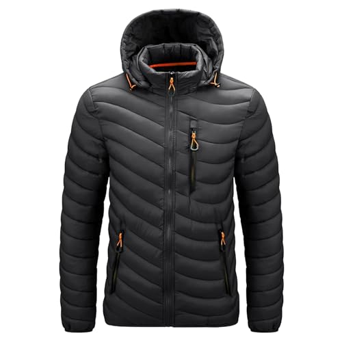 Veste de randonnée d'hiver pour homme contre le froid intense et les vents glaciaux