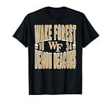 Wake Forest Demon Deacons Vintage 90's Retro Black T-Shirt