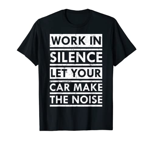 Funny Car Guy te permite hacer que el coche haga el ruido fuerte escape del coche Camiseta