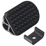 KitchenKipper Differential Lock Pedal for John Deere 1025R, 1023E, 1026R, Gen2 2025R Subcompact Tractor, Anti-Skid Enhances Traction