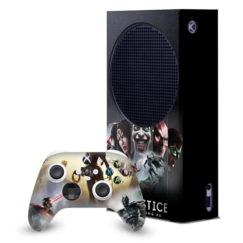 Skin Xbox Series S Injustice Gods Among Us pour protéger des rayures