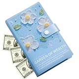 Carpeta De Ahorro De Dinero - Reto De 100 Sobres De Ahorro Pintura Al Óleo 3D | Planificador de Efectivo Organizador Cartera Cuaderno Almacenamiento Gestión Gastos Pago Finanzas | Herramienta Financie